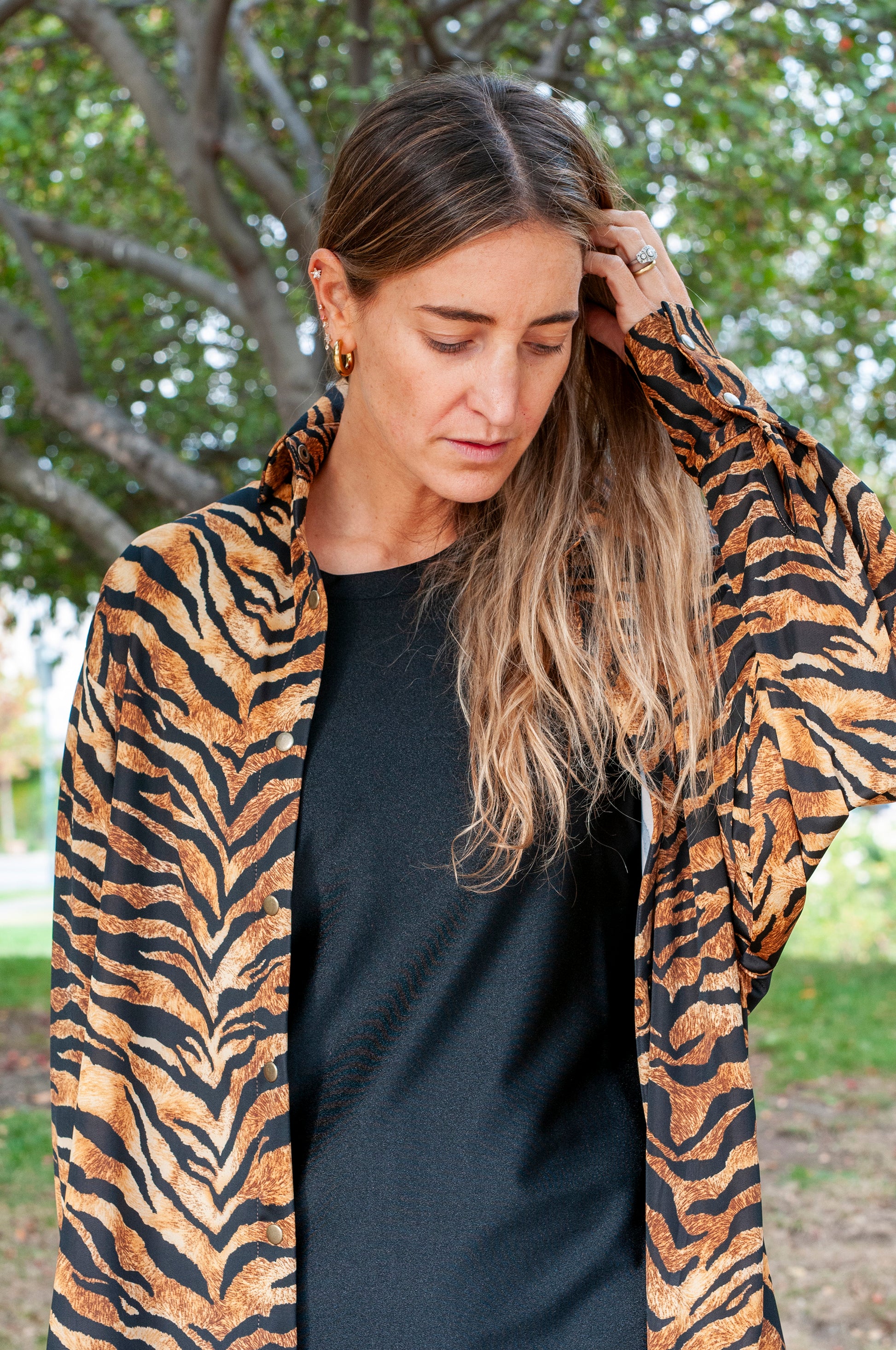 Camisa Mauritiana - Tigre Amarillo