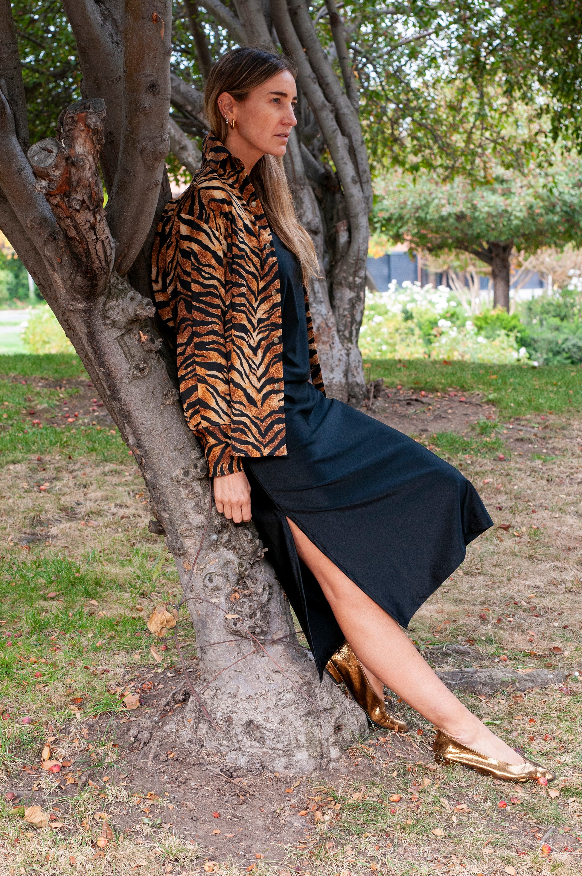 Camisa Mauritiana - Tigre Amarillo