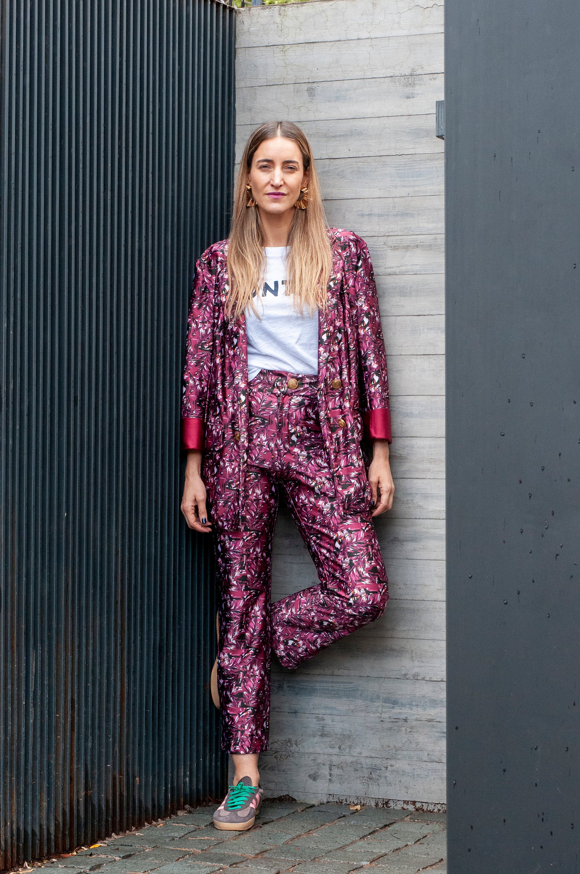 Pantalón Comora - Hojas