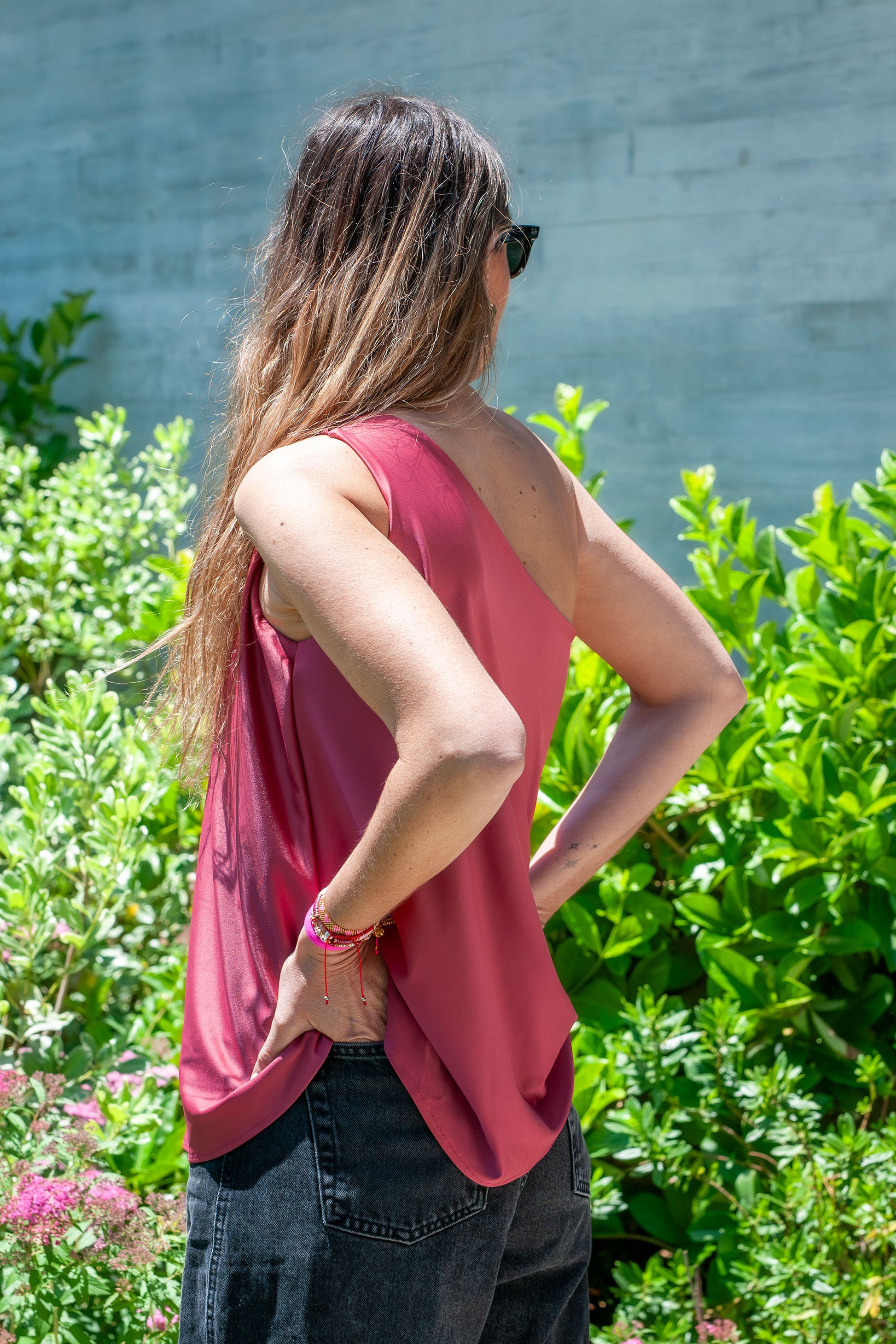 Polera Bari - Palo Rosa