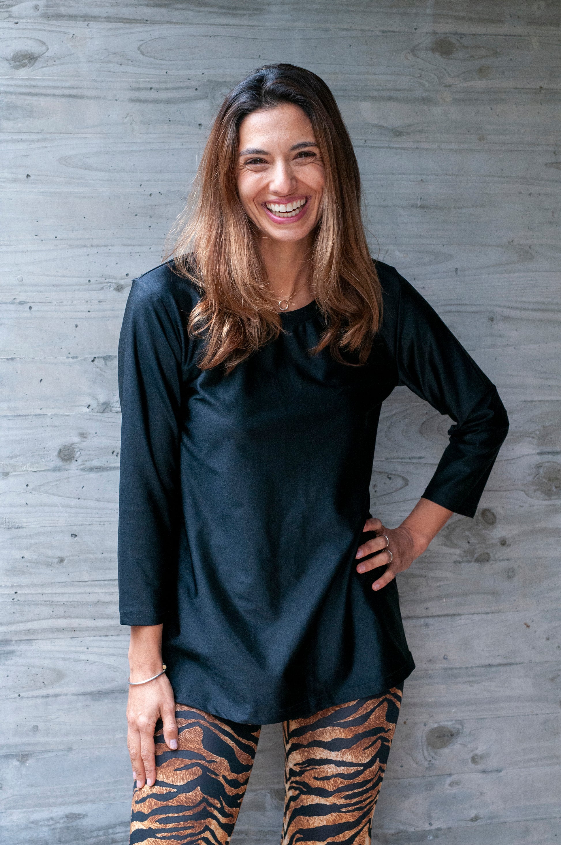 Polera Burundi - Negro