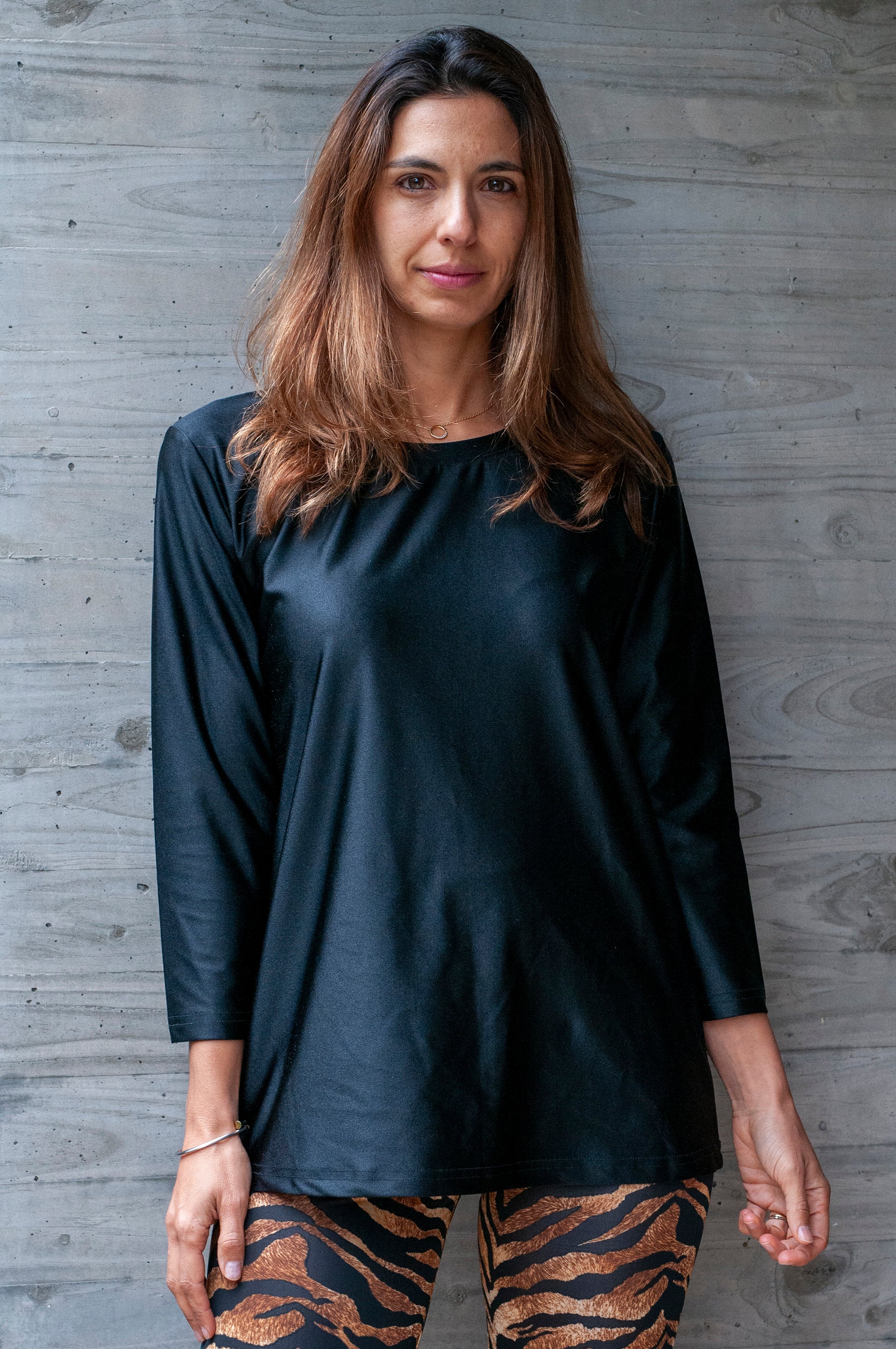 Polera Burundi - Negro