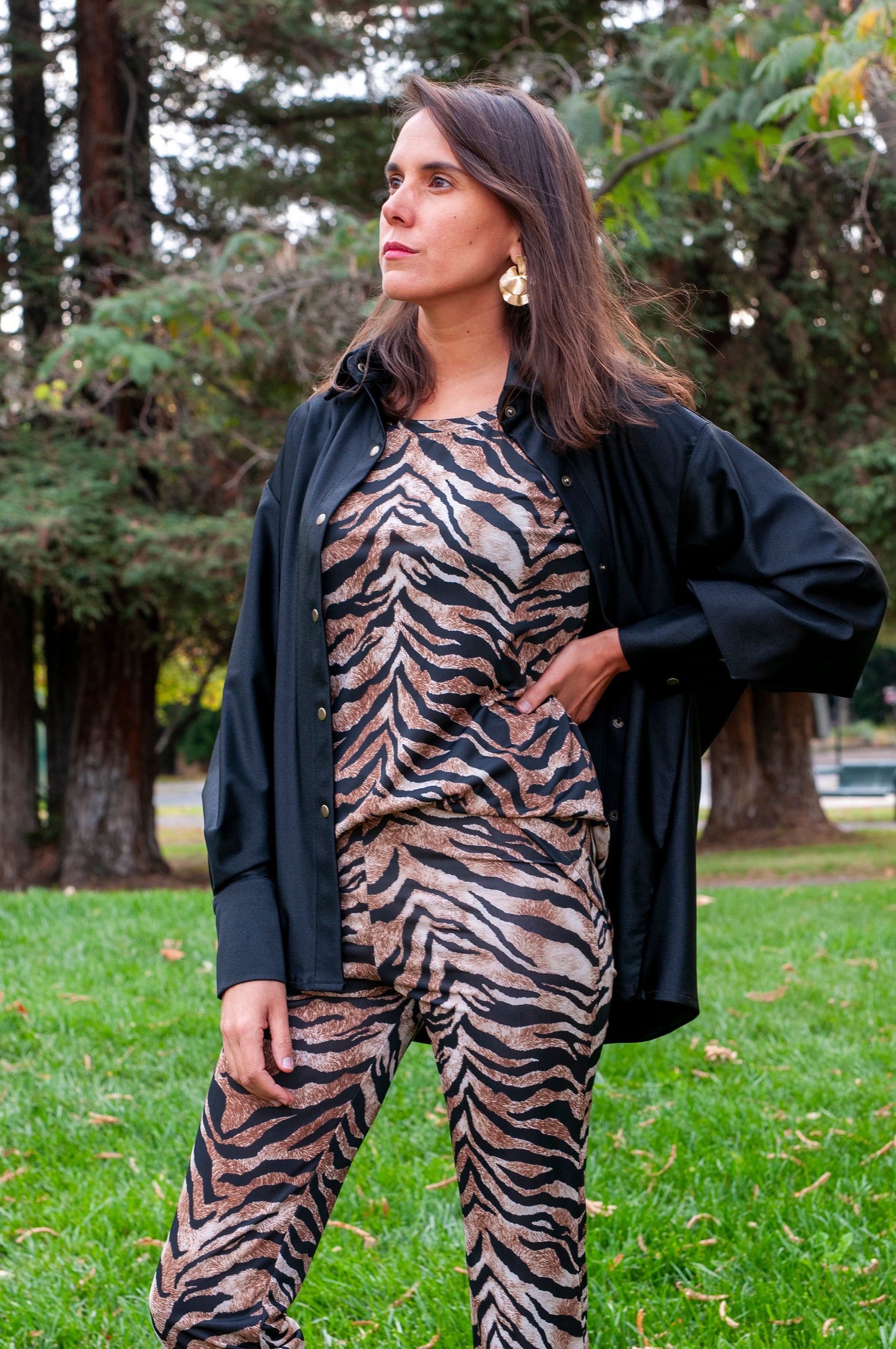 Polera Burundi - Tigre Gris