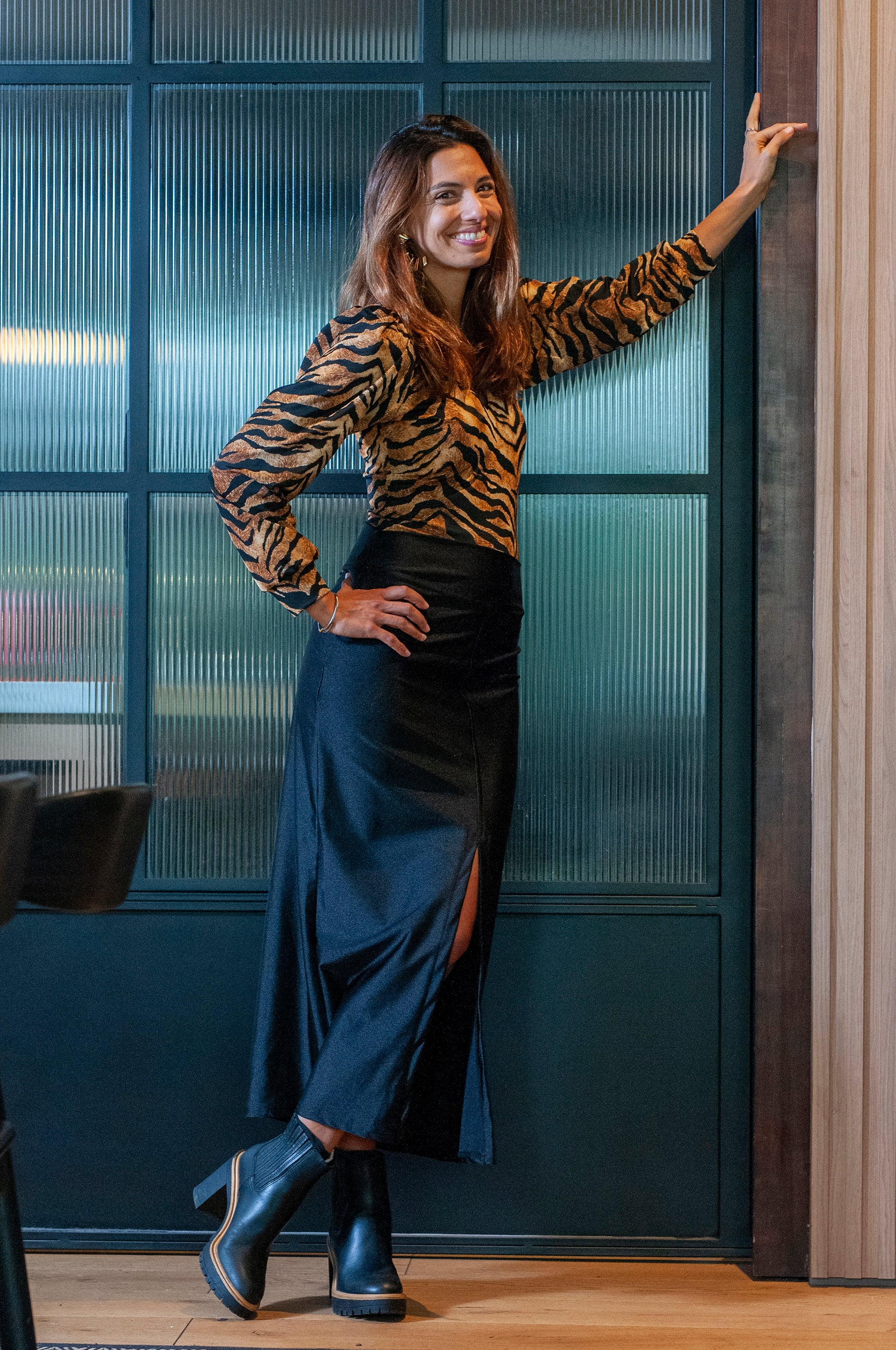 Pollera Mali - Negro