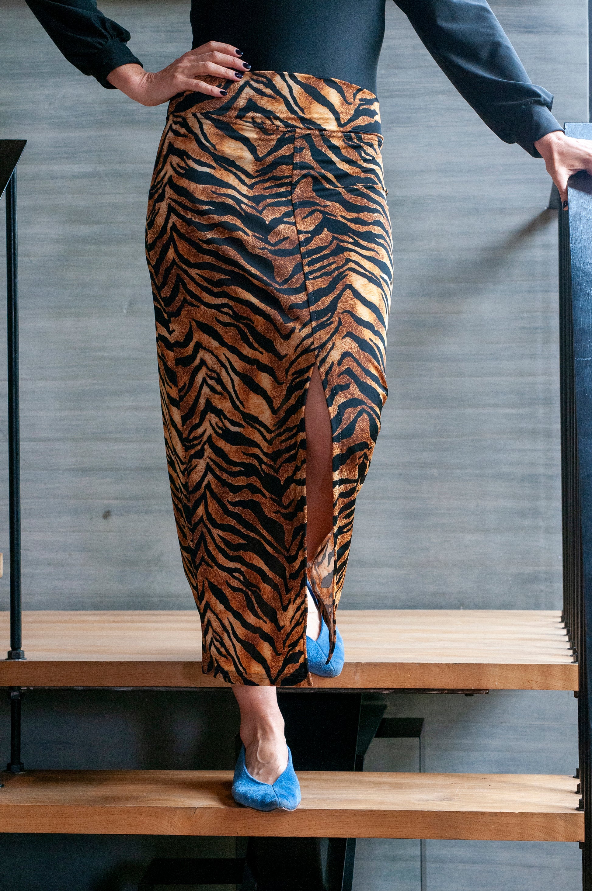 Pollera Mali - Tigre Amarillo