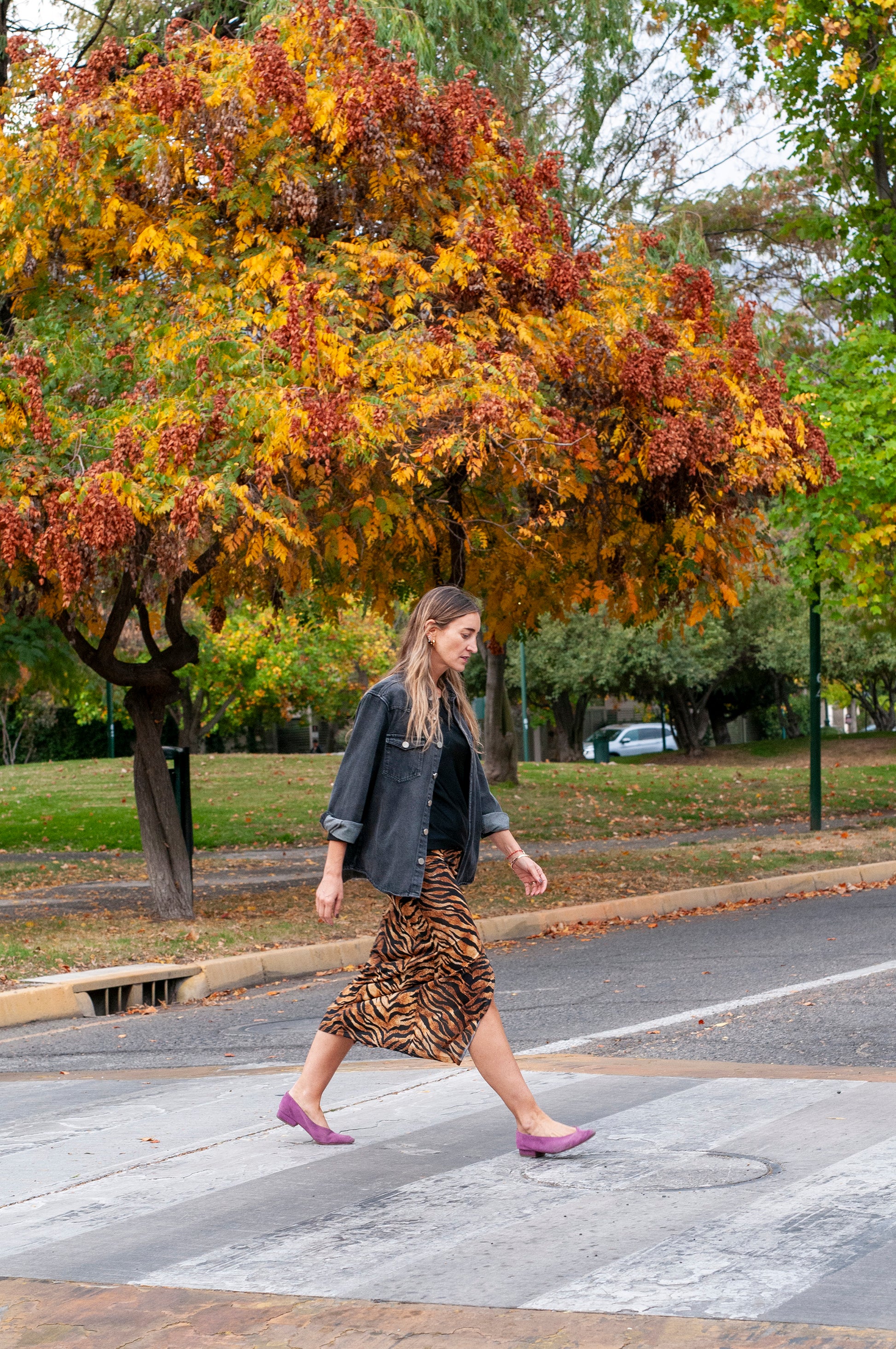Pollera Mali - Tigre Amarillo