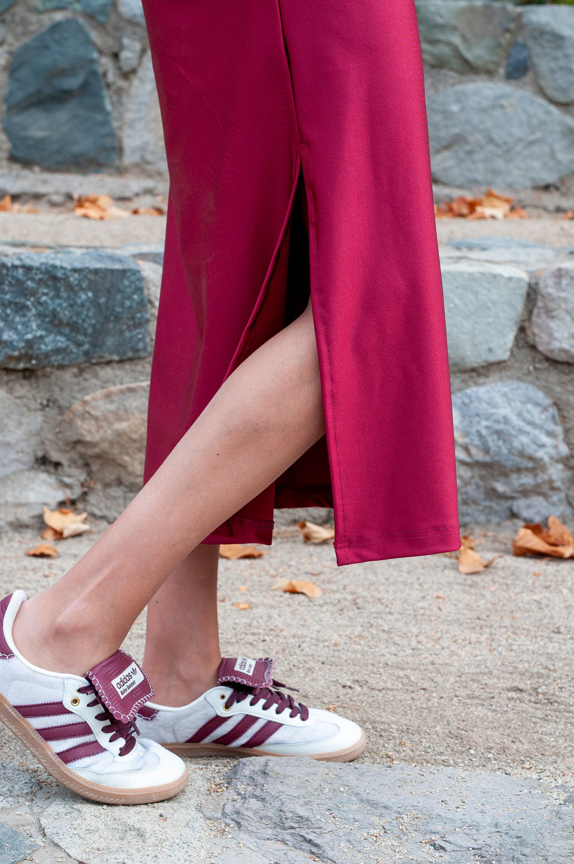 Vestido Gambia - Burdeo