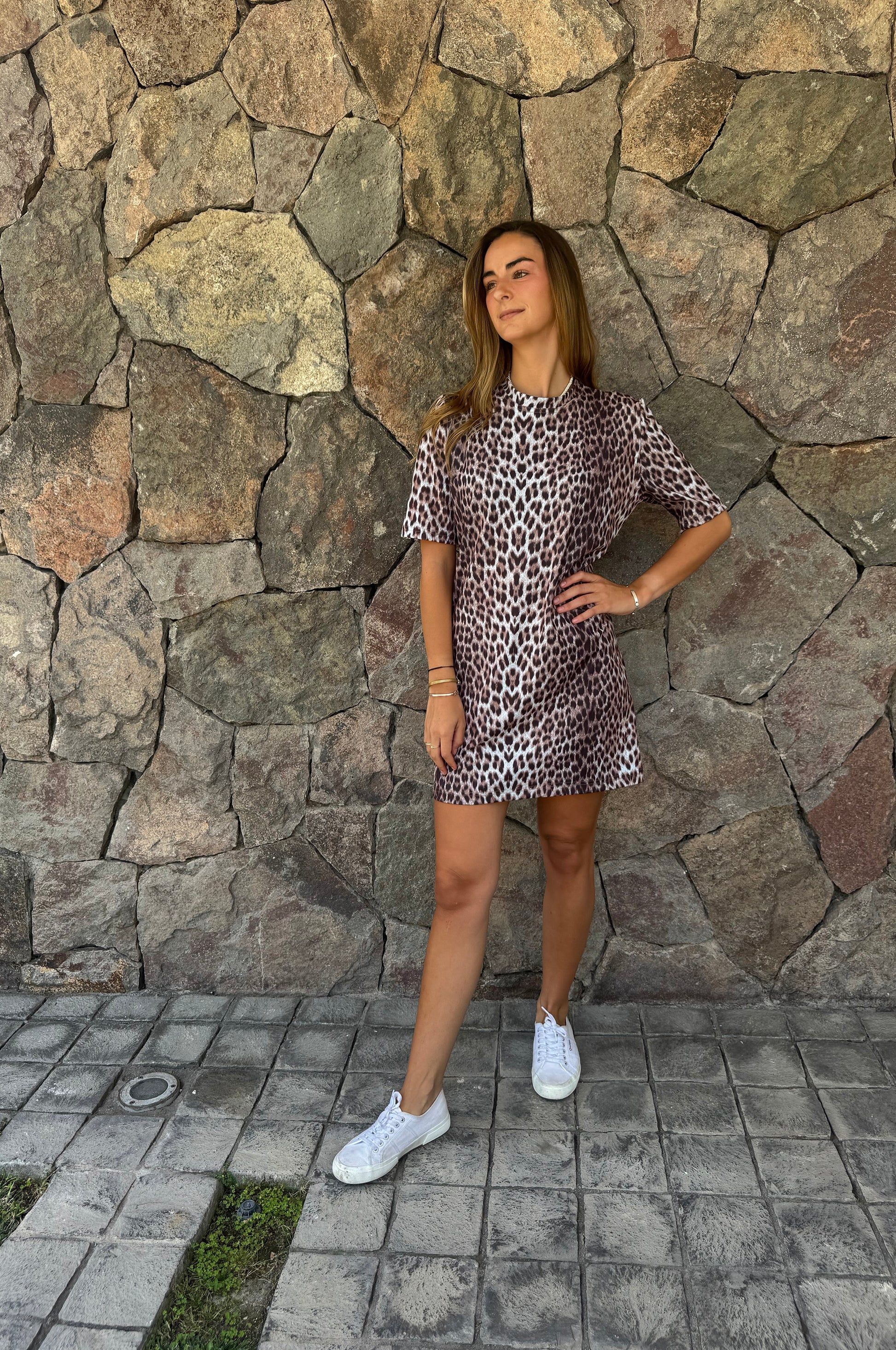 Vestido Malavie - Leopardo