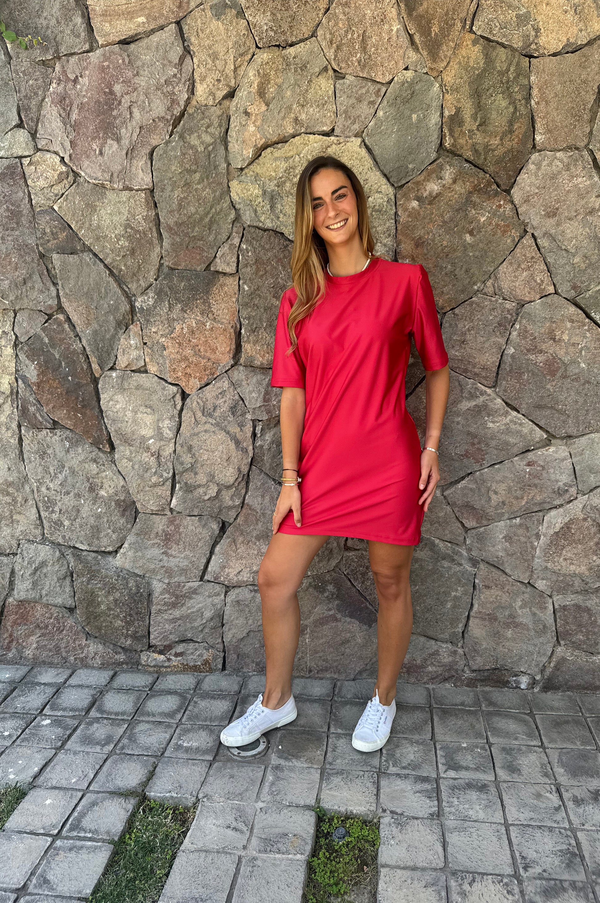 Vestido Malavie - Rojo